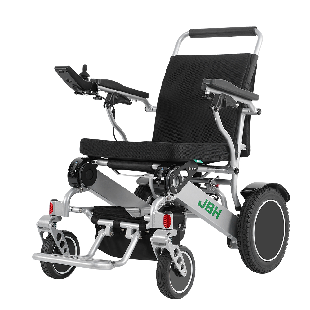 JBH Gümüş Katlanır Hafif Tekerlekli Sandalye D09