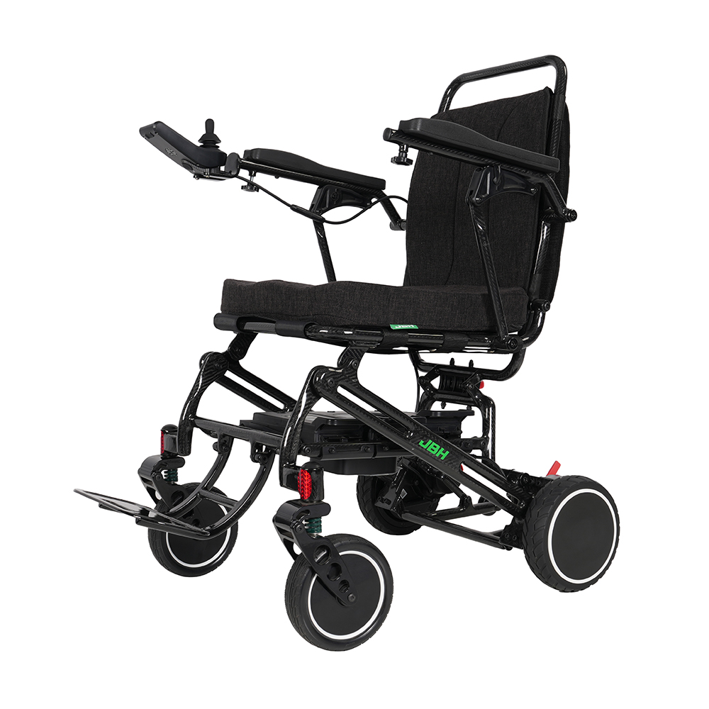 JBH Otomatik katlanır karbon fiber tekerlekli sandalye DC05