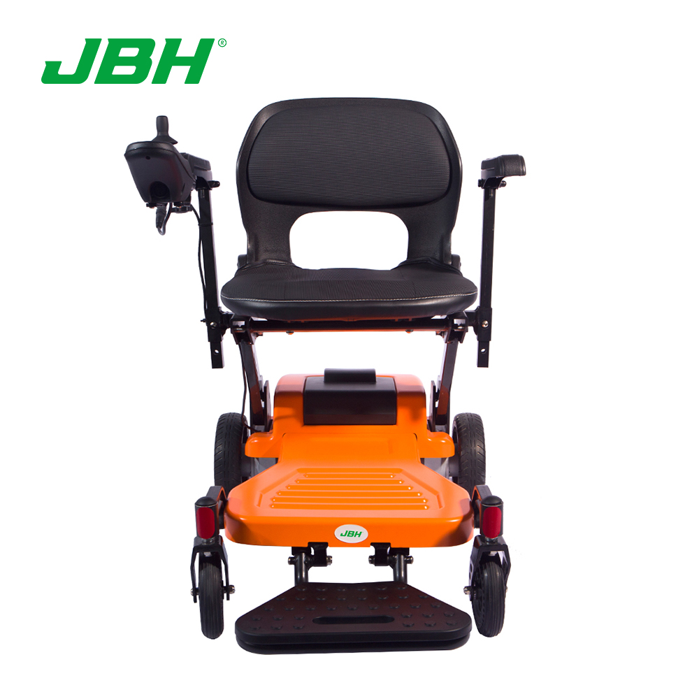 JBH Seyahat Katlanır Ağır Hizmet Elektrikli Tekerlekli Sandalye