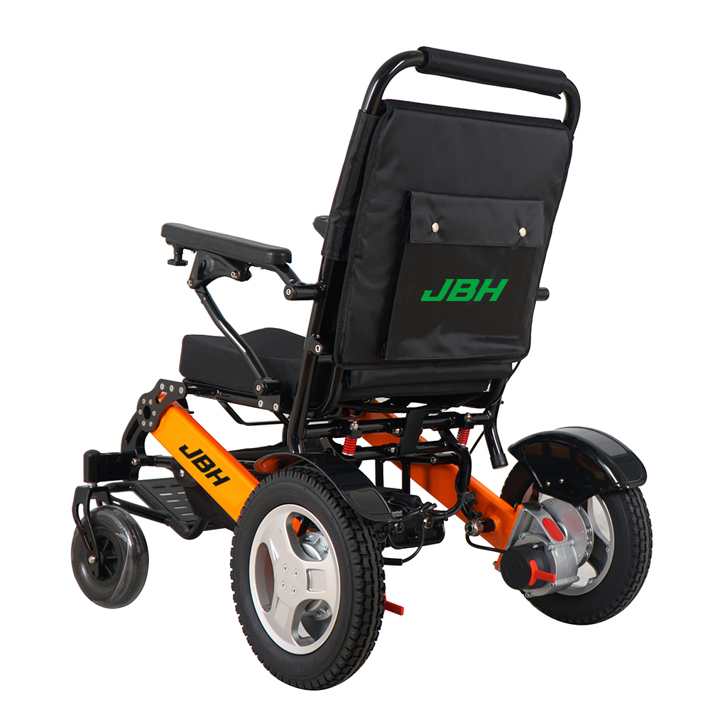 JBH Seyahat Katlanabilir yaşlı Elektrikli Tekerlekli Sandalye