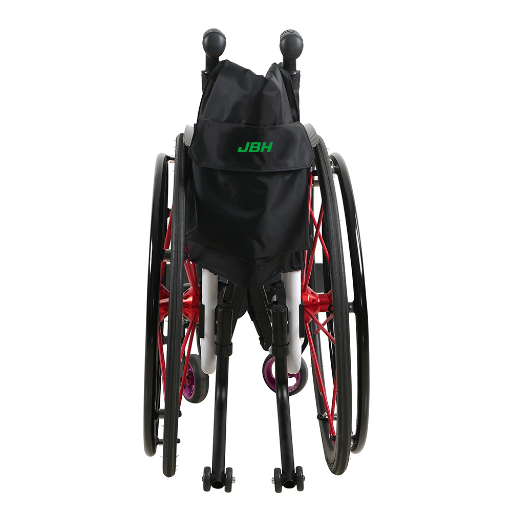 JBH pembe hafif spor tekerlekli sandalye s002