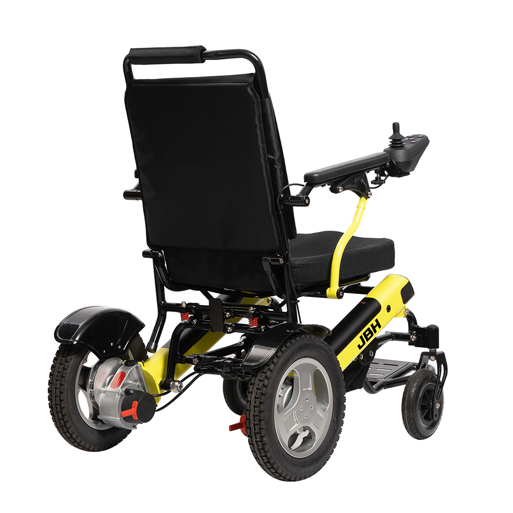 JBH Açık havada katlanabilir standart elektrikli tekerlekli sandalye