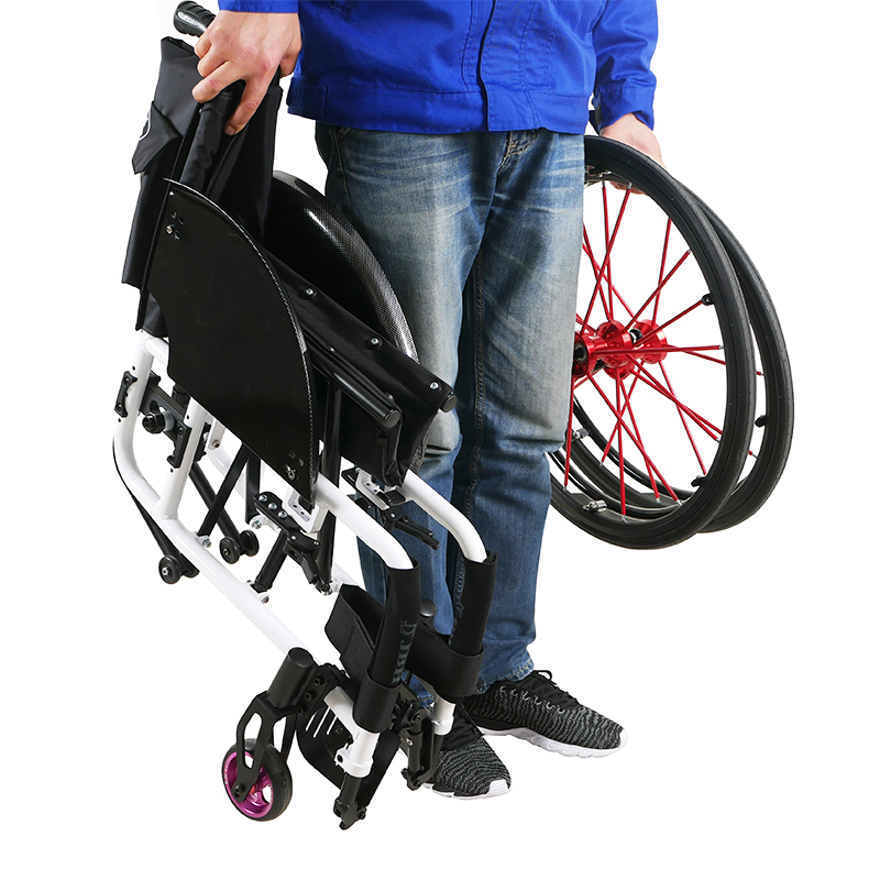 JBH Siyah Temel Taşıma Kılavuzu Tekerlekli Sandalye S002